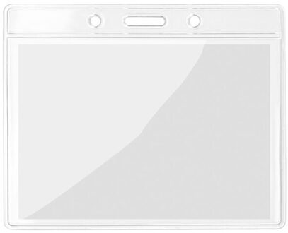 Badgy transparante badgehouder - maat One size Wit