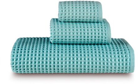 Badhanddoek 100% Turkse Katoen Super Absorberend En Ultra Zachte Sneldrogende (80 Cm X 170 Cm) wafel Handdoek Bad Spa Gym Reizen Sauna Aqua