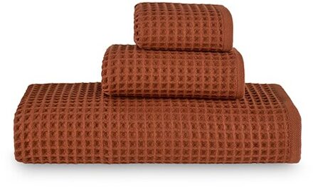 Badhanddoek 100% Turkse Katoen Super Absorberend En Ultra Zachte Sneldrogende (80 Cm X 170 Cm) wafel Handdoek Bad Spa Gym Reizen Sauna Terra