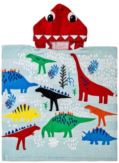 Badhanddoek Strandlaken Katoen Cartoon Dinosaurus Badkamer Zwembad Bad Kan Dragen Kinderen Size 70Cm Microfiber Handdoek A3 / 70CM