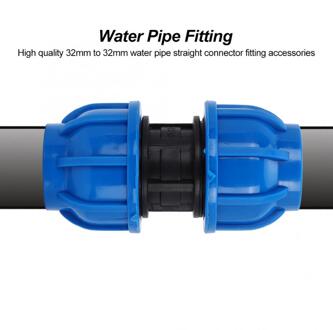 Badkamer Accessoires 4 Stuks PE Plastic 32mm tot 32mm Rechte Connector Waterleiding Adapter Fitting Accessoires Badkamer Set