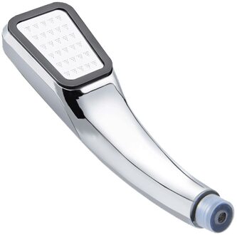 Badkamer Accessoires Hoge Druk Waterbesparende Vierkante Douchekop Voor Bad Handheld Beste Douchekop Verstelbare Sproeikop zilver mondstuk enkel en alleen