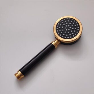 Badkamer Accessoires Sproeier High Flow Regen Afneembare Douchekop Zwart Verwijderbare Handheld Waterval Douchekoppen Hoge Druk mondstuk enkel en alleen C
