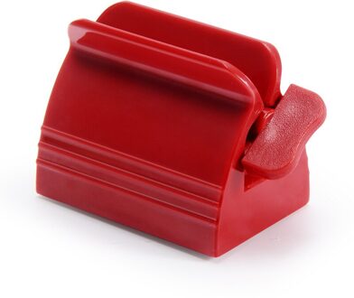 Badkamer Accessoires Tandpasta Squeezer Tandpasta Dispenser Tube Squeezer Gezichtsreiniger Druk Rolling Holder Voor Kids Rood