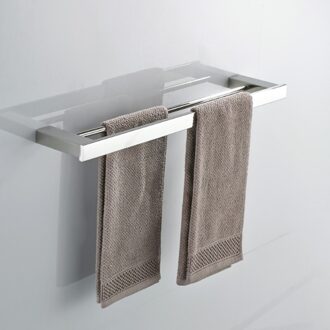 Badkamer Accessoires Toiletrolhouder Handdoek Bar Dubbele Handdoek Bar Rvs Bekerhouder Doek Haak Zeepbakje 02