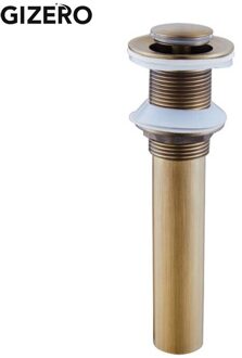 Badkamer Accessoires Wastafel Sink Pop Up Drain Antieke Afwerking Messing Materiaal Clic-clac Waterlet Keuken Zeef ZR2001 ZR2001-2