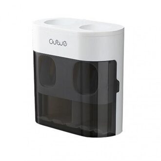 Badkamer Automatische Tandpasta Dispenser Tandpasta Knijper Badkamer Accessoires Muur Pastemounted Tandenborstel Cup Opslag Houder