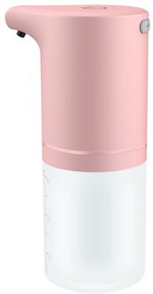 Badkamer Automatische Zeepdispenser Usb Opladen Infrarood Inductie Foam Keuken Handdesinfecterend Touch Badkamer Accessoires roze