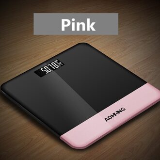 Badkamer Balance Weegschalen Lichaamsvet Elektronische Lcd Digitial Weegschalen Elektronische Weegschaal Intelligente Huishoudelijke Weegschalen Accessoires Roze