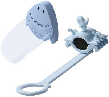 Badkamer Benodigdheden Kraan Extender Kinderen Cartoon Sink Extender Kraan Handvat Extender Set Wastafel Kraan Extender Accessoires Paars