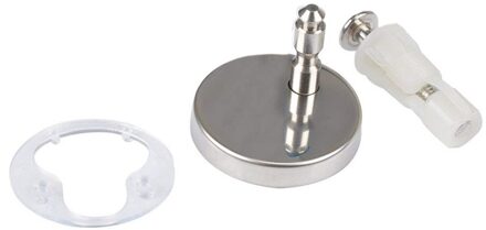 Badkamer Blind Gat Fitting Top Fix Installeren Rubber Schroef Kit Terug Naar Muur Nylon Moer Quick Release Toiletbril vervanging