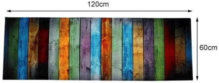 Badkamer Deurmat 1 Pcs Kleurrijke voor De Houten Huis Slaapkamer In Front Antislip Deurmat Badkamer Tapijt Badkamer set Tapijt width 60 lang 120cm