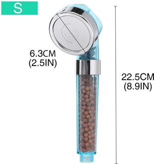 Badkamer Douche 3 Modes Verstelbare Jetting Douchekop Waterbesparing Hoge Druk Anion Filter Douche Spa Nozzle