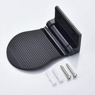 Badkamer Douche Voetsteun Scheren Been Stap Aid Grip Houder Badkamer Gereedschap Pedaal Stap Zuignap Antislip Voetpedaal wassen Voeten zwart