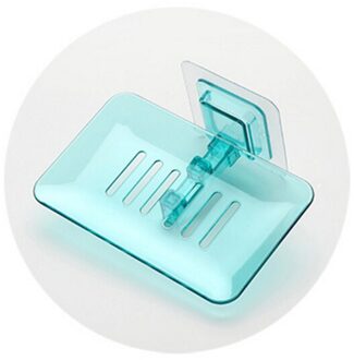 Badkamer Douche Zeep Gerechten Afvoer Spons Houder Wandmontage Opbergrek Zeepkist Organizer Container groen