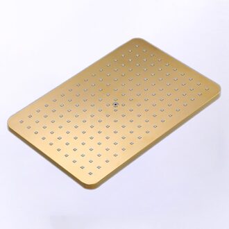 Badkamer Douchekop Sdsn Abs Bad Top Douchekop Rechthoek Regendouche Gepolijst Chroom Top Douchekop goud-douche-hoofd