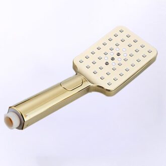 Badkamer Douchekop Sdsn Abs Bad Top Douchekop Rechthoek Regendouche Gepolijst Chroom Top Douchekop goud-hand--douche