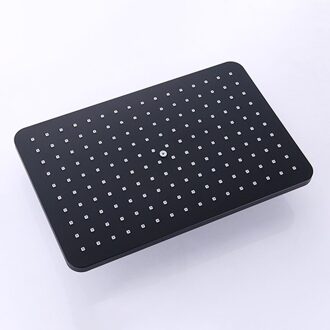 Badkamer Douchekop Sdsn Abs Bad Top Douchekop Rechthoek Regendouche Gepolijst Chroom Top Douchekop zwart-douche-hoofd