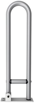 Badkamer Grab Bar Handle Flip-Up Schroef-In Wc Veiligheid Rail Hand Grip Thuiszorg Apparatuur Voor ouderen Handicap zilver