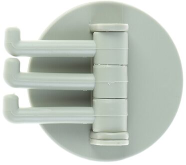 Badkamer Haak Creatieve Naadloze Pasta 3 Tak Roterende Haak Keuken Badkamer Opslag Muur Haak Douche Hook groen