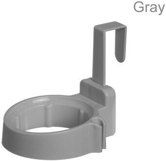 Badkamer Haardroger Rack Houder Föhn Stand Organizer Opslag Plank Deur Haak Voor Home Hotel Slaapzaal grijs