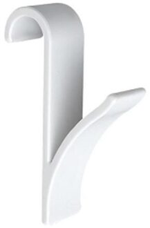 Badkamer Handdoek Haak Doek Opslag Haken Duurzaam Hanger Voor Verwarmde Handdoek Radiator Rail Kleerhanger Haak Houder Badkamer Gereedschap wit