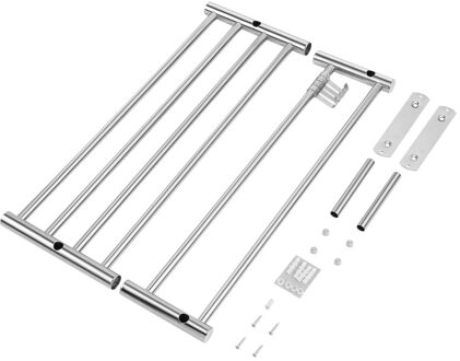 Badkamer Handdoek Houder Badkamer Organizer Rvs Muur Gemonteerde Handdoekenrek Home Hotel Muur Plank Hardware Accessoire