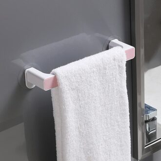 Badkamer Handdoek Opbergrek Muur Gemonteerde Badkamer Haak Gratis Geperforeerde Rag Opknoping Houder Keuken Doekjes Opknoping Gadgets leger groen