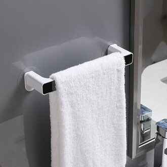 Badkamer Handdoek Opbergrek Muur Gemonteerde Badkamer Haak Gratis Geperforeerde Rag Opknoping Houder Keuken Doekjes Opknoping Gadgets licht grijs