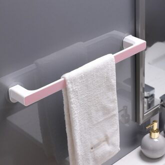 Badkamer Handdoek Opbergrek Muur Gemonteerde Badkamer Haak Gratis Geperforeerde Rag Opknoping Houder Keuken Doekjes Opknoping Gadgets pruim