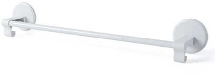 Badkamer Handdoek Opbergrek Scandinavische Eenvoudige Huishoudelijke Gratis Punch Muur Gemonteerde Handdoekenrek Badkamer Benodigdheden wit