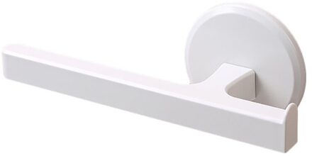 Badkamer Handdoek Rack Holder Wall Mount Rail Hotel Wc Douche Organisator Badkamer Hardware Handdoek Rekken Houder Magazijnstelling wit