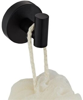 Badkamer Hardware Set Zwart Gewaad Haak Handdoek Rail Bar Rack Bar Plank Tissue Papier