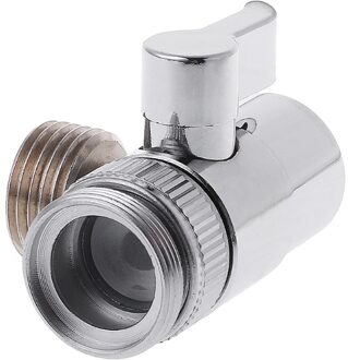 Badkamer Keuken Messing Wastafel Valve Diverter Kraan Splitter Te Slang Adapter M22 X M24