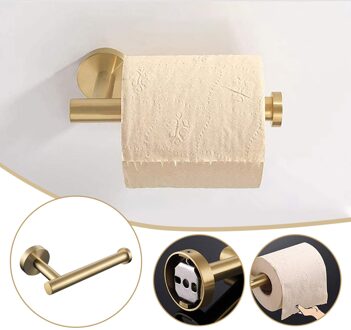 Badkamer Keuken Papierrol Accessoire Wall Mount Toiletrolhouder Aluminium Badkamer Tissue Handdoek Accessoires Rack Houders #35