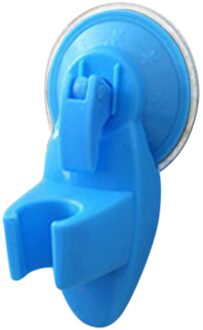 Badkamer Krachtige Zuignap Wandmontage Douchekop Beugel Verstelbare Handheld Douchekop Beugel Badkamer Accessoires blauw