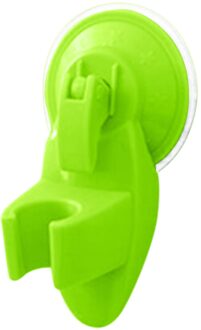 Badkamer Krachtige Zuignap Wandmontage Douchekop Beugel Verstelbare Handheld Douchekop Beugel Badkamer Accessoires groen