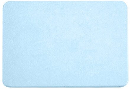 Badkamer Mat Diatomeeën Modder Anti-Slip Absorberende Sneldrogende Ultra Absorberende Mat Deken Douche Carpet Antislip Quick-Drogen Vloerkleed Blauw