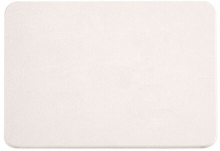 Badkamer Mat Diatomeeën Modder Anti-Slip Absorberende Sneldrogende Ultra Absorberende Mat Deken Douche Carpet Antislip Quick-Drogen Vloerkleed wit