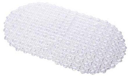 Badkamer Mat Veiligheid Anti-Slip Pvc Vloermatten Bad Bad Douche Clear Bubble Tapijt Huishouden Keuken Badkamer Tapijten Accessoires wit