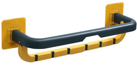 Badkamer Muur Gemonteerde Punch-Gratis Handdoek Houder Vouwen Badhanddoek Opslag Plank 11AG201026-Y