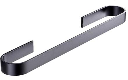 Badkamer Muur Plank Non-Boren Plank Houder Thuis Badkamer Opknoping Opbergrek Non-Boren Installatie zwart