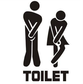 Badkamer Muurstickers Home Decoratie Verwijderbare Muurstickers Voor Wc Sticker Decoratieve Plakken Home Decor Art Mural Pos Toilet