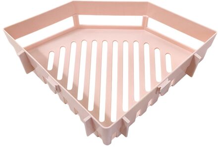 Badkamer Opslag Planken Opbergrek Driehoekige Hoek Douche Caddy Plank Badkamer Rack Opslag Houder Organizer Supplies Donker Kaki