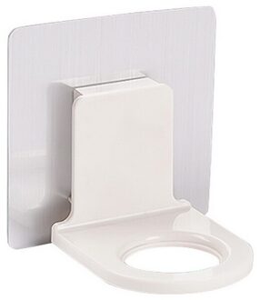 Badkamer Organisator Wandmontage Shampoo Fles Plank Douchegel Rack Vloeibare Zeep Houder Zelfklevende Planken Hanger sliver