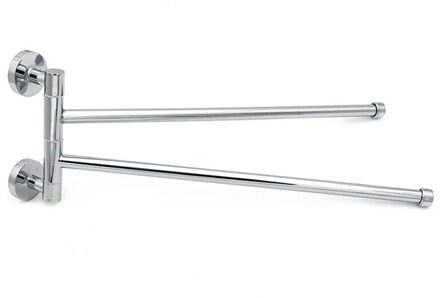 Badkamer Organizer Roestvrij Staal Opslag Plank 360 Graden Rotatie Handdoek Storae Rack Upscale Handdoek Bar