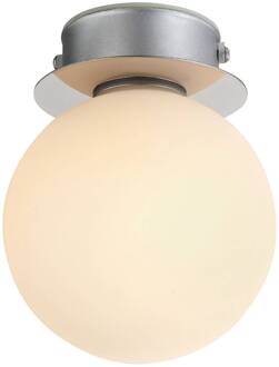 Badkamer-plafondlamp Mini chroom, wit