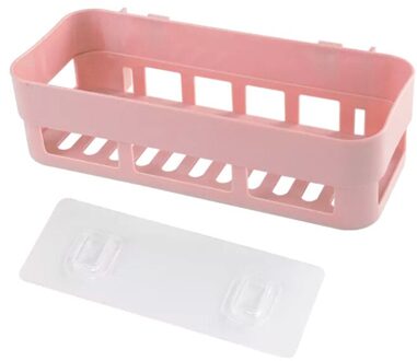 Badkamer Plank Badkamer Lijm Opbergrek Haken Keuken Home Decoratie Hoek Douche Plank Rek Opbergrek Organizer roze