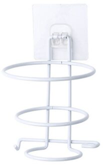 Badkamer Plank Opslag Muur Gemonteerde Föhn Houder Blazen Machine Rack Met Haak Gat Gratis 1pc