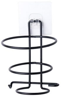 Badkamer Plank Opslag Muur Gemonteerde Föhn Houder Blazen Machine Rack Met Haak Gat Gratis 1pc